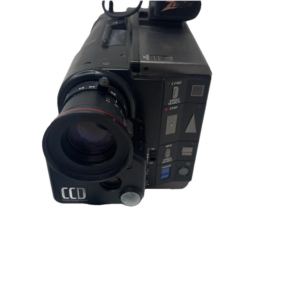 Zenith VM6200 Camcorder Bundle Charger Case Instructions Extra Battery No Tape - Image 4 of 4