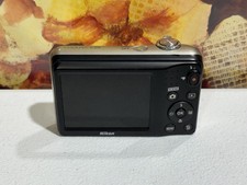 Nikon Coolpix L29 Silver Digital Camera 16.1MP AS IS/FOR PARTS OR REPAIR