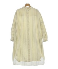 BLUE BLUE Shirt Dresses IvoryxBlue(Stripe Pattern) F 2200540004102