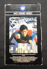 Superman: The Movie 1978 VHS WCI Home Video Release