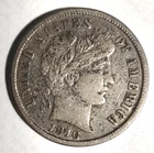 1916-S Barber 10C Dime 90% Silver -Very  Fine  Details (D1)