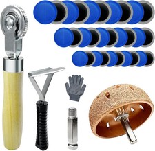 36pcs Tire Repair Patch Tools Kit Heavy Duty Tungsten Steel 55 Mm Tire Repair...