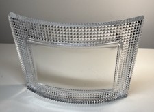 Cristal d'Arques Crystal Frame Curved Wedding France 1990s Vintage 6x4