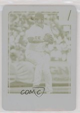 2016 Panini Donruss Printing Plate Yellow 1/1 Carlos Rodon #163 0m0x