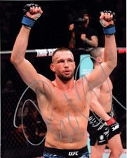 Ultimate Fighting Reinier de Ridder Autographed Signed 8x10 UFC Photo COA #5