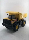 Vintage Tonka Yellow Black Mighty Diecast Collectible Large Steel Dump Truck Toy
