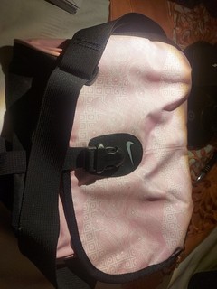 Nike Cordura Small Sling Bag Messenger/Flight/Tasche Rosa Vintage y2k
