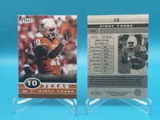 2006 SAGE Hit - Vince Young Texas Longhorns Rookie Card #10 (RC). rookie card picture