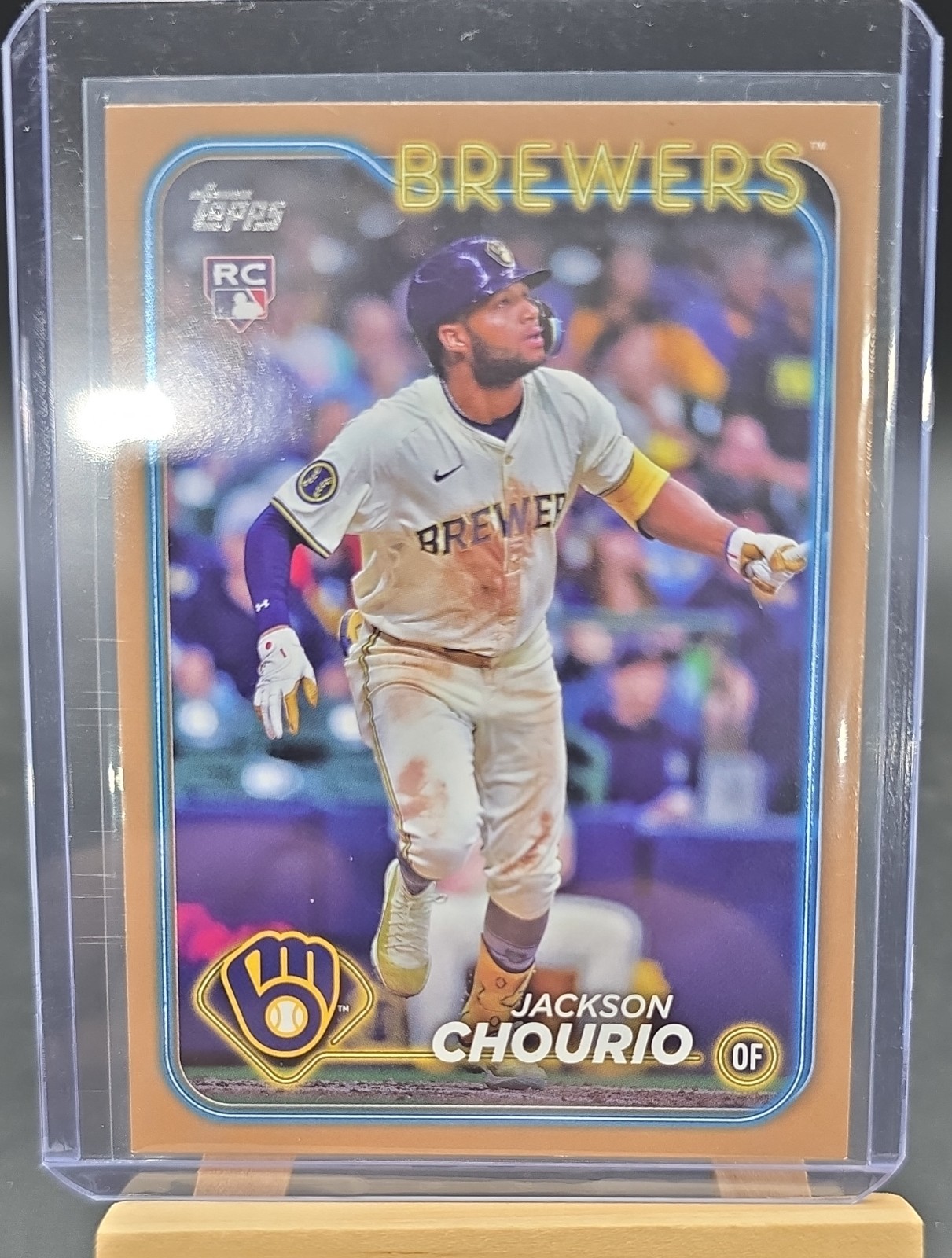 2024 Topps Update Series - Jackson Chourio #US240 Gold /2024 (RC) R