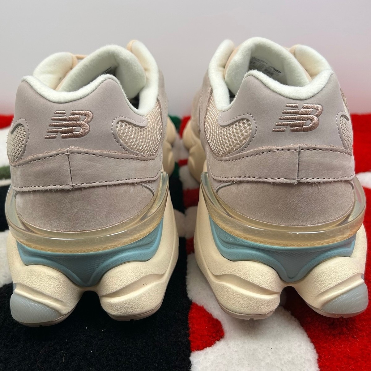 New Balance 9060 ‘Ivory Cream Pink Sand’ Suede Sneakers Men\'s Size 9 D U9060WCG New Balance 9060 Ivory Cream Pink Sand U9060WCG S-57295 buy  main image 4