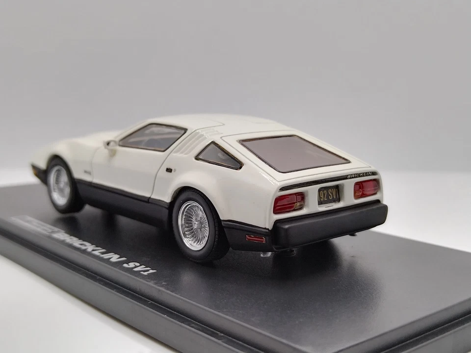 Automodello 1/43 Bricklin SV1 白色 1974 - 1976。 限量 399 件 非常罕见! — 第 4/4 张图片