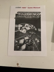 Atari 7800 Xevious Complete In Box