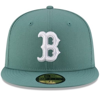 New Era 59Fifty Green Boston Red Sox City Connect Grey UV - NWT - 7