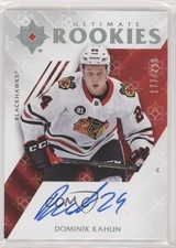 2018 Ultimate Collection Rookies /299 Tier 1 Autographs Dominik Kahun Auto yk4