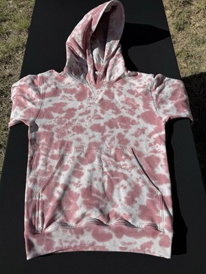 Lululemon All Yours Hoodie Tie Dye Fleece Brier Rose Size 2