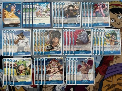 One Piece TCG OP15 Rebecca - Blue Base Deck w/ 10 Don!!! English | eBay One Piece TCG OP15 Rebecca - Blue Base Deck w/ 10 Don!!! English | eBay