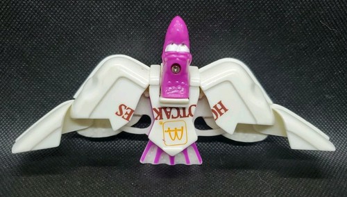 Vintage 1990 McDonalds Changeables Dino Hotcakes Pterodactyl Transformer Toy - Bild 3 von 20