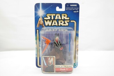 Shaak Ti Star Wars Attack of the Clones Actionfigur Hasbro 2002 TY
