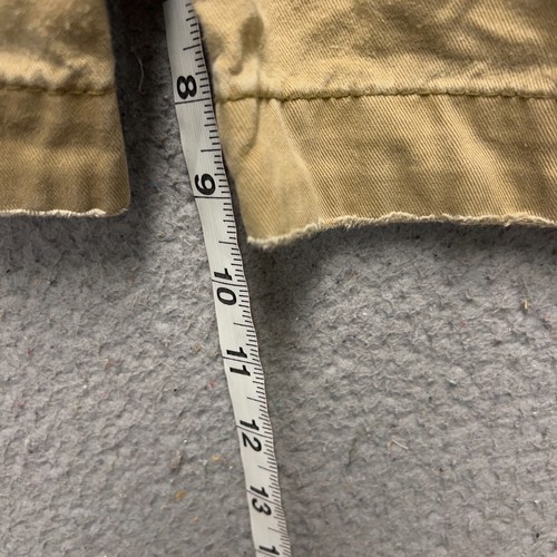 Abercrombie Kids Cargo Shorts Boys sz 16 Tan Khaki 30 Waist Outdoor Distressed - Picture 5 of 10