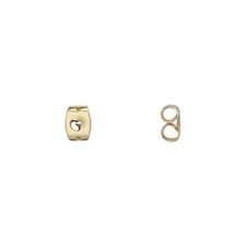Gold 14K Plated Steel Earnuts Butterfly Earring Backs Stoppers Findings 20 pcs