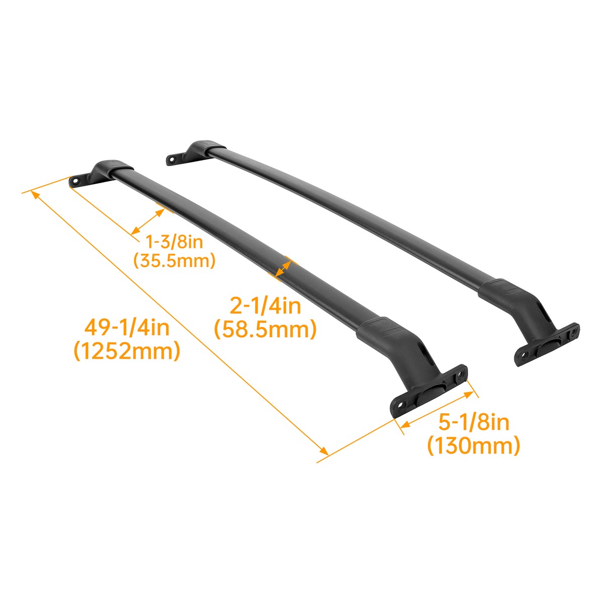 2018-2024 Ford Expedition Lincoln Navigator Roof Rack Cross Bars