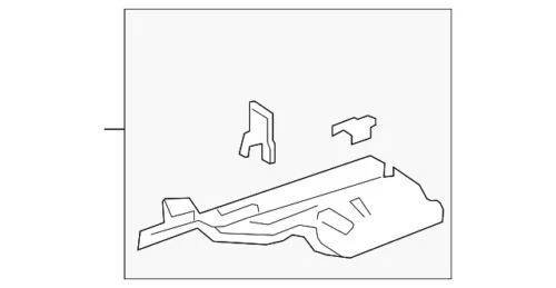 Genuine Honda Frame R Rear (Upper) 65630-T2F-A00ZZ