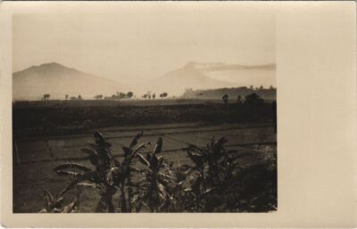 PC VOLCANO MERAPI MEDABOE INDONESIA REAL PHOTO (a26315)