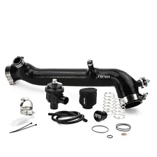 RPM Black Silicone Charge Tube w/ BOV for RZR XP Turbo DYNAMIX Edition 