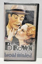Broad Minded - VHS, 1931 Joe E. Brown RARE Comedy Romance NEW  SEALED