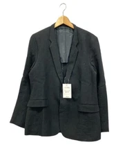 ISSEY MIYAKE men's tailored jacket size 1 Black Solid Casual outer stylish USED
