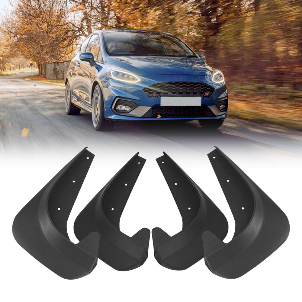 EVA Plastic Mud Flaps Splash Guards for Car Front & Rear Fenders 4PCS