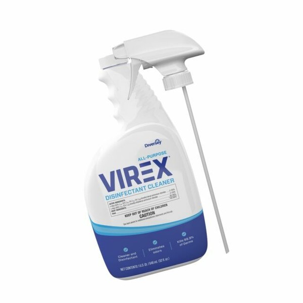 Diversey Virex All Purpose Disinfectant Cleaner Kills 99.9 of Germs
