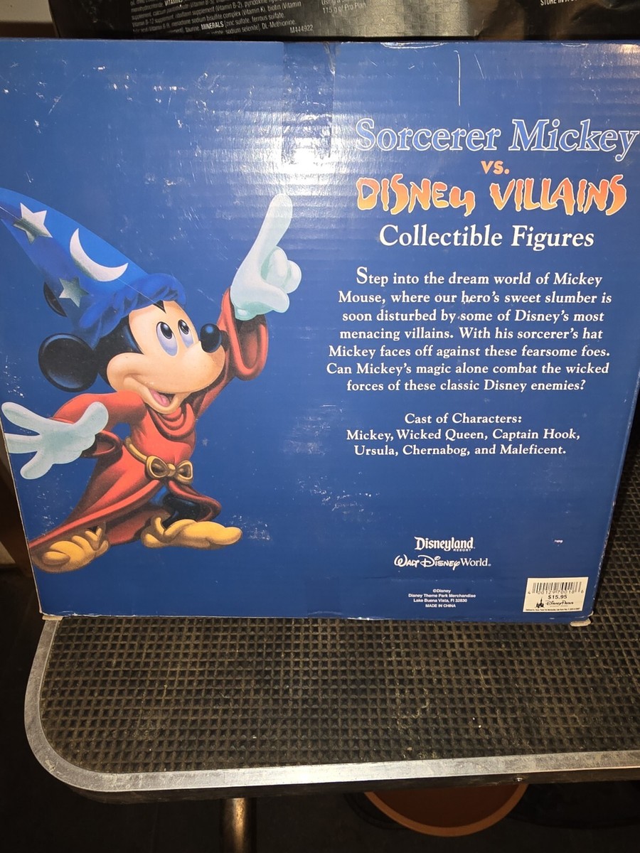 Disney Sorcerer Mickey vs. Disney Villains 6 Piece Figure
