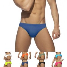 Herren Bademode Slips Badehose Bikini Einfarbig Gro?e Tasche Mehrfarbig
