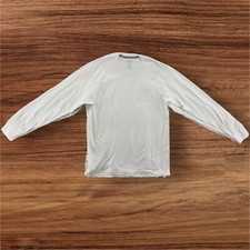 Fruit of the Loom Men's Cotton Long Sleeve Shirt Pack Of 4 White Size Small