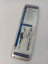New Staedtler Mars 6 Softlead Pencils Sketching, Drawing Artist Tin Made Germany