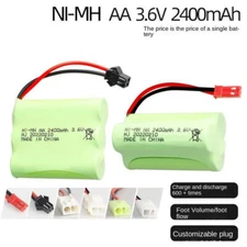 1Pcs Ni-MH 3.6V 2400mAh Battery Pack Electric Toy Accessories Remote Control Car