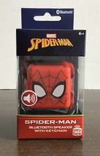 Spider-Man Web Face Square Bitty Boomers Bluetooth Mini-Speaker