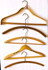 Vintage East Coast  West Coast Wooden Coat Hangers 1920's 30's
