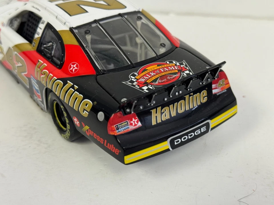 Action Jamie McMurray 2003 #42 Havoline White Gold Autographed 1:24 SIGNED RARE! - Image 4 of 4
