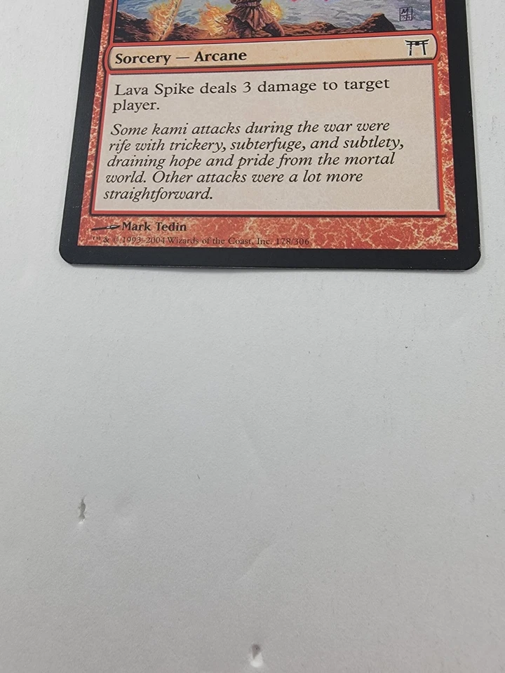 Lava Spike - Champions of Kamigawa X1 - Image 4 of 4