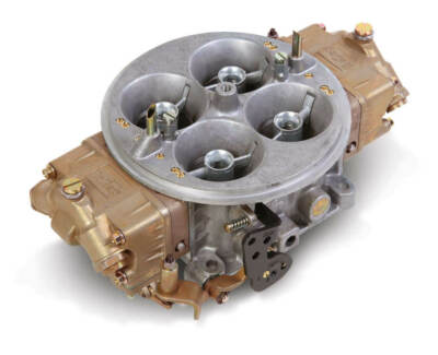 Holley Gold Dichromate 1250 CFM Dominator Carburetor 1 x 4 Gas 3-Circuit