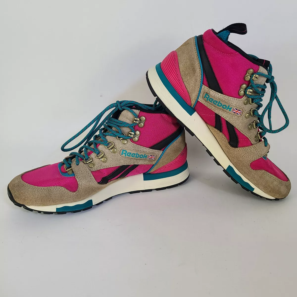 Reebok GL 6000 Mid Trail Hiker Shoes Boots Sneakerboots M41525 8.5 EUC | eBay