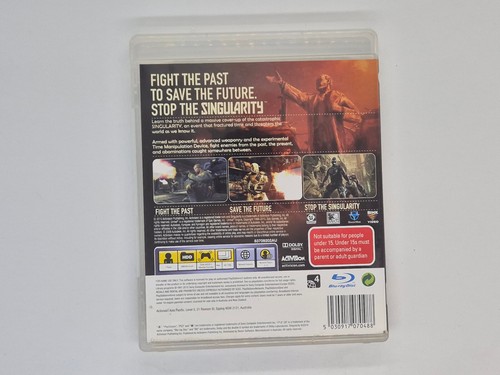 Singularity (PlayStation 3, 2010) PS3 AUS PAL Complete - Picture 2 of 4
