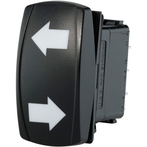 Moose Utility Division Rocker Switch - Left/Right Arrow | TURN-SW-Y - Picture 1 of 1