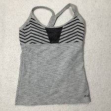 Lorna Jane Black Tank Top Gray Size Small Womens Racerback Running