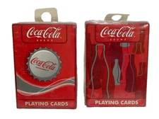 Coca Cola Playing Cards Bicycle US Playing Card Company NEW Sealed Lot 2 Decks