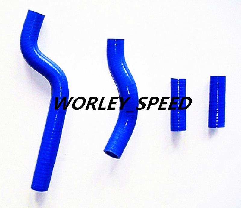 Red Silicone Radiator Hose For Aftermarket Yamaha YZ250 YZ 250 2002-2008