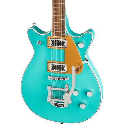 Gretsch G5232T Electromatic Double Jet FT Electric Guitar w/Bigsby -Calcos Green