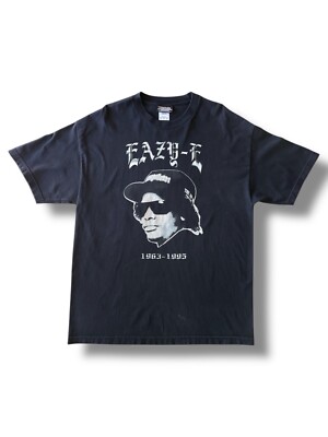 Vintage Y2K 2006 Ruthless Records Eazy E Memorial T-Shirt Size XL Rap Tee